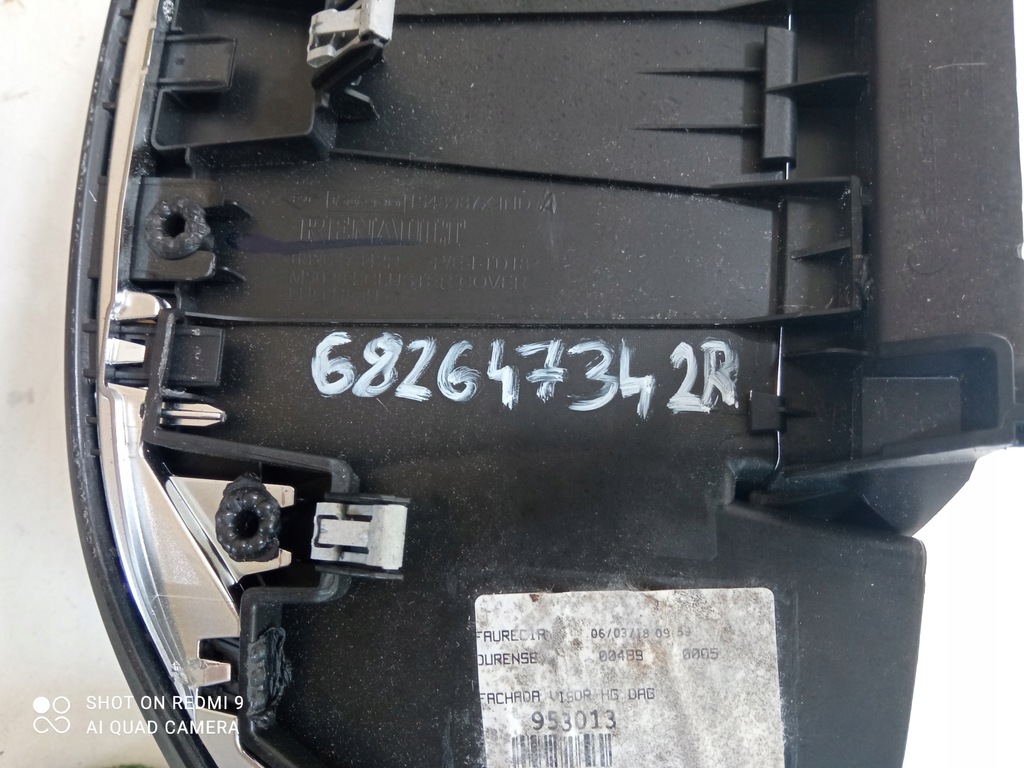 фото №8, Megane iv рамка корпус спидометра 682647342r ładna