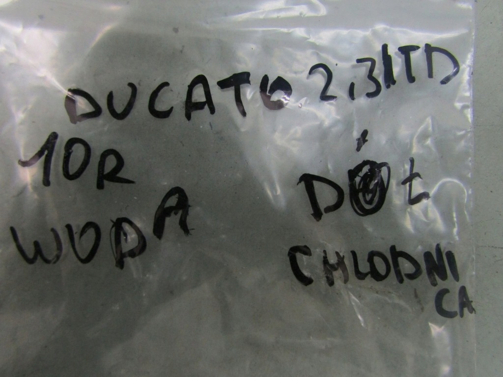 Ducato 3 10r 2.3 jtd патрубок радіатора води нижній низ Зі Шроту