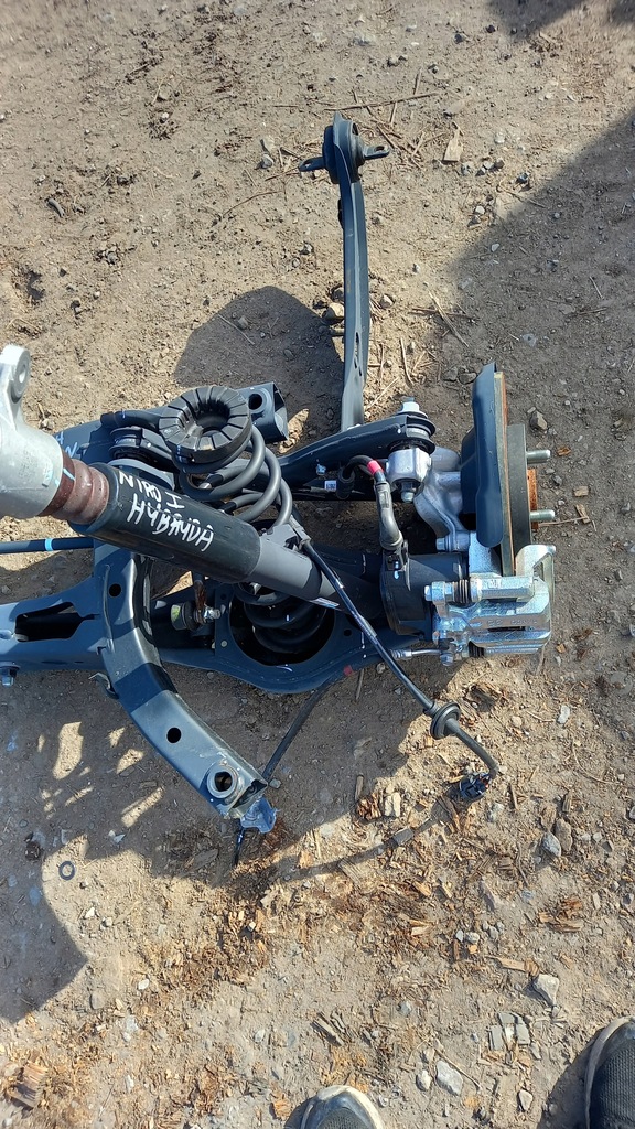 фото №6, Kia niro i гибрид подрамник подрамник задняя балка задняя подрамник поворотный кулак ступица