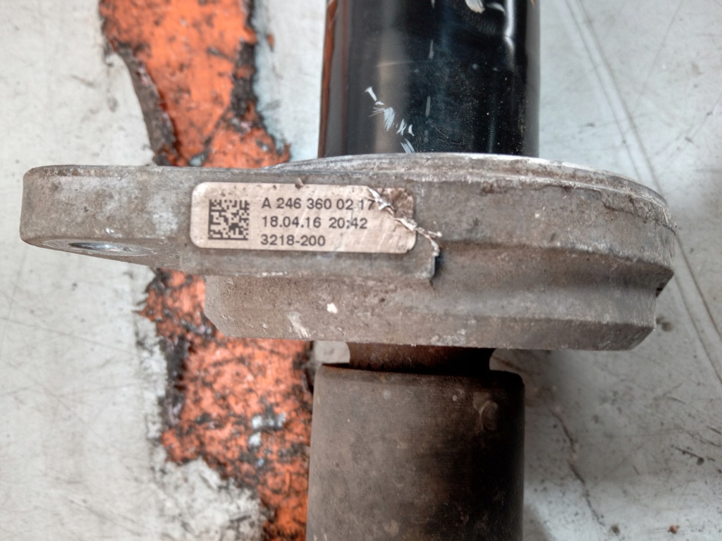 фото №5, Mercedes w117 cla приводной вал правый перед 2.2 cdi