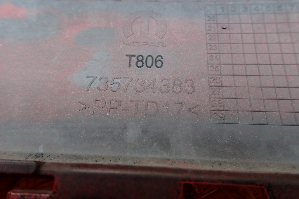 фото №10, Fiat tipo cross 15- накладка бампер перед передній 735734383 оригінальний номер