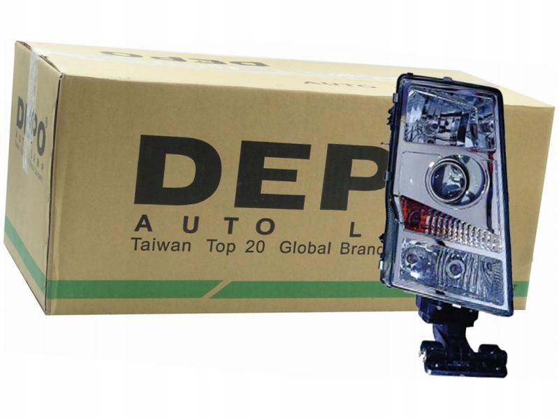 фото №1, Лампа фара правый volvo fm 01-05 fh 03-