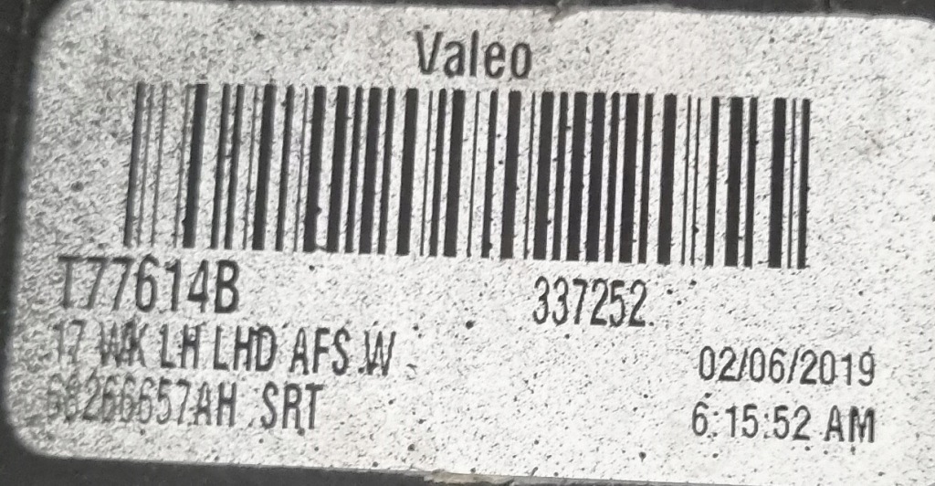 фото №6, Jeep grand cherokee wk2 srt лампа левая поворотная