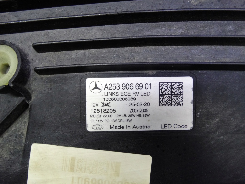 фото №14, Mercedes glc x253 w253 lift 19-22 лампа левая performance led a2539066901