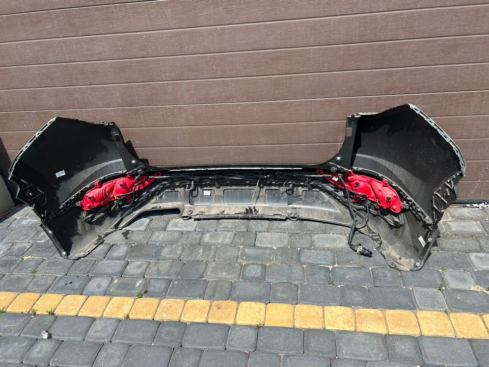 фото №10, Hyundai tucson iv бампер задняя задний kompletny 4x pdc лампы