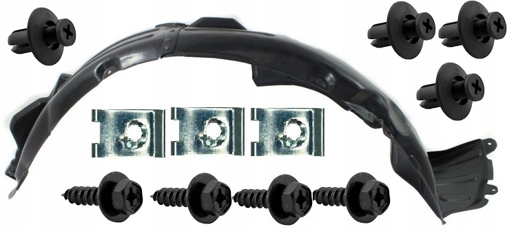 фото №1, Hyundai genesis 2008-2015 підкрилок перед правий кліпси