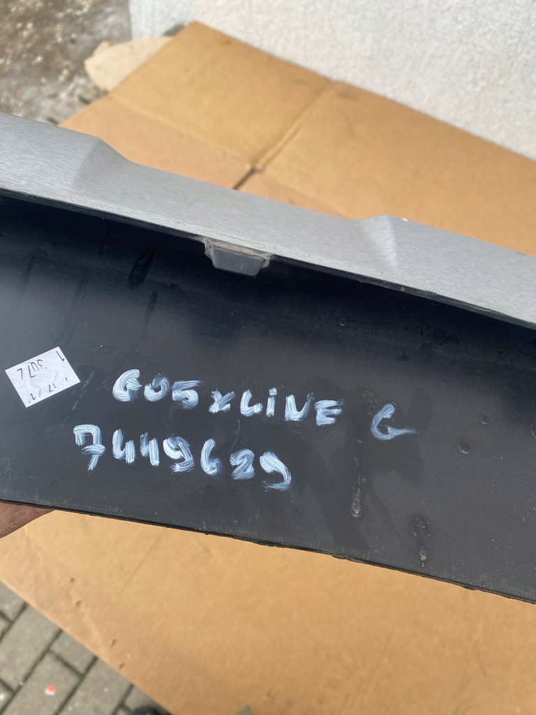 фото №7, Bmw x5 g05 накладка молдинг защита нижняя бампера 7449689