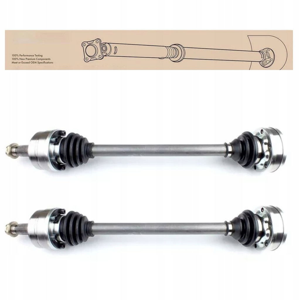 фото №1, Приводной вал задняя левая + правая mercedes 190 w201 2.0 2.5 d 1.8 2.3