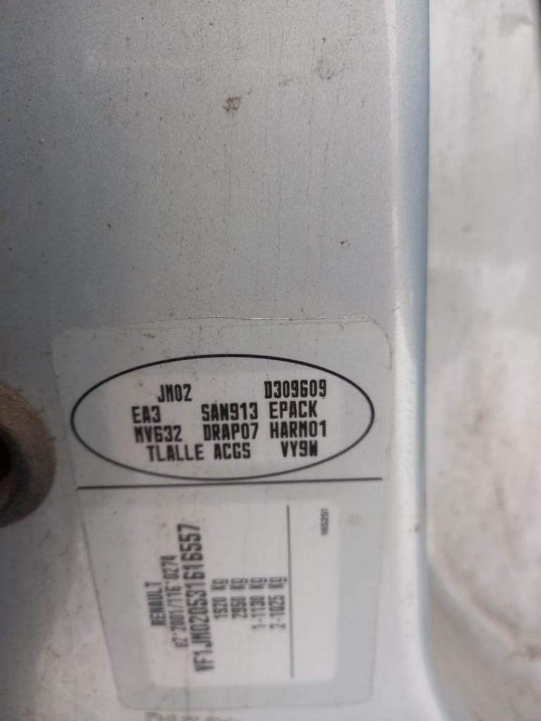 фото №12, Дверь передние перед правое renault scenic megane ii 2005 mv632 europa