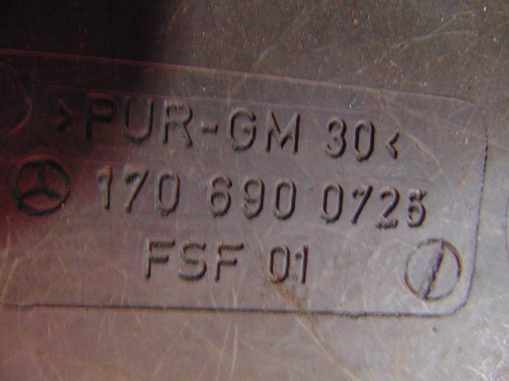 фото №10, Mercedes slk i r170 170 w170 96- потолок панель крыша 1706900725 защита