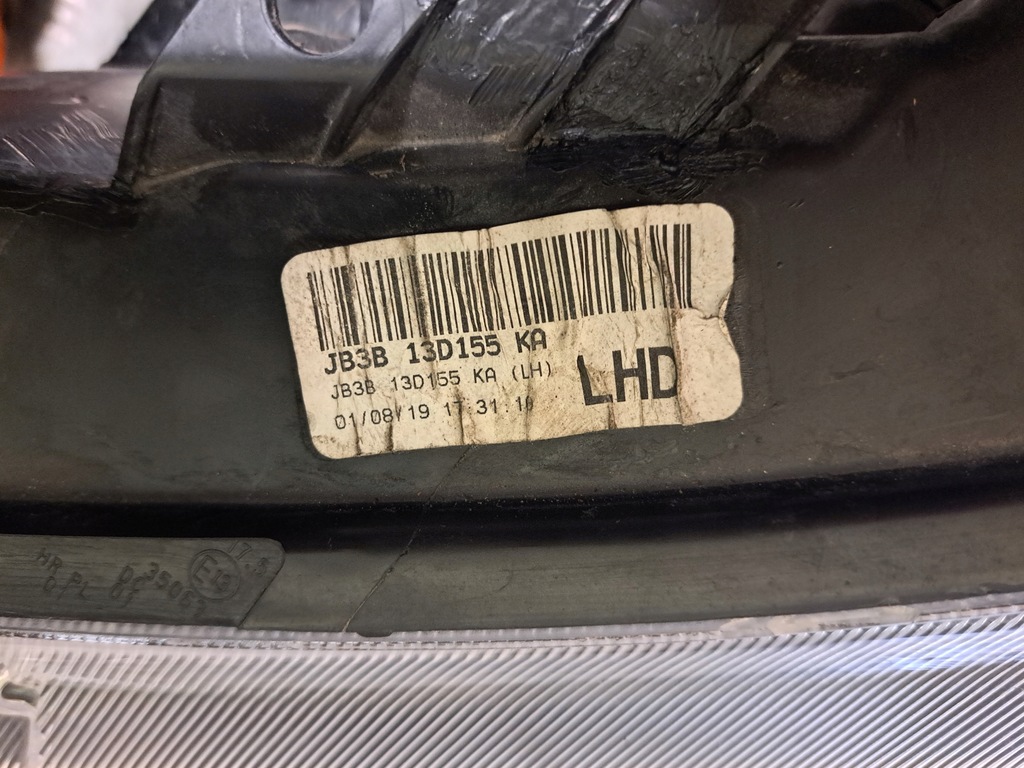 фото №12, Ford ranger lift 2019 rok лампа левая перед ксенон jb3b-13d155-ka