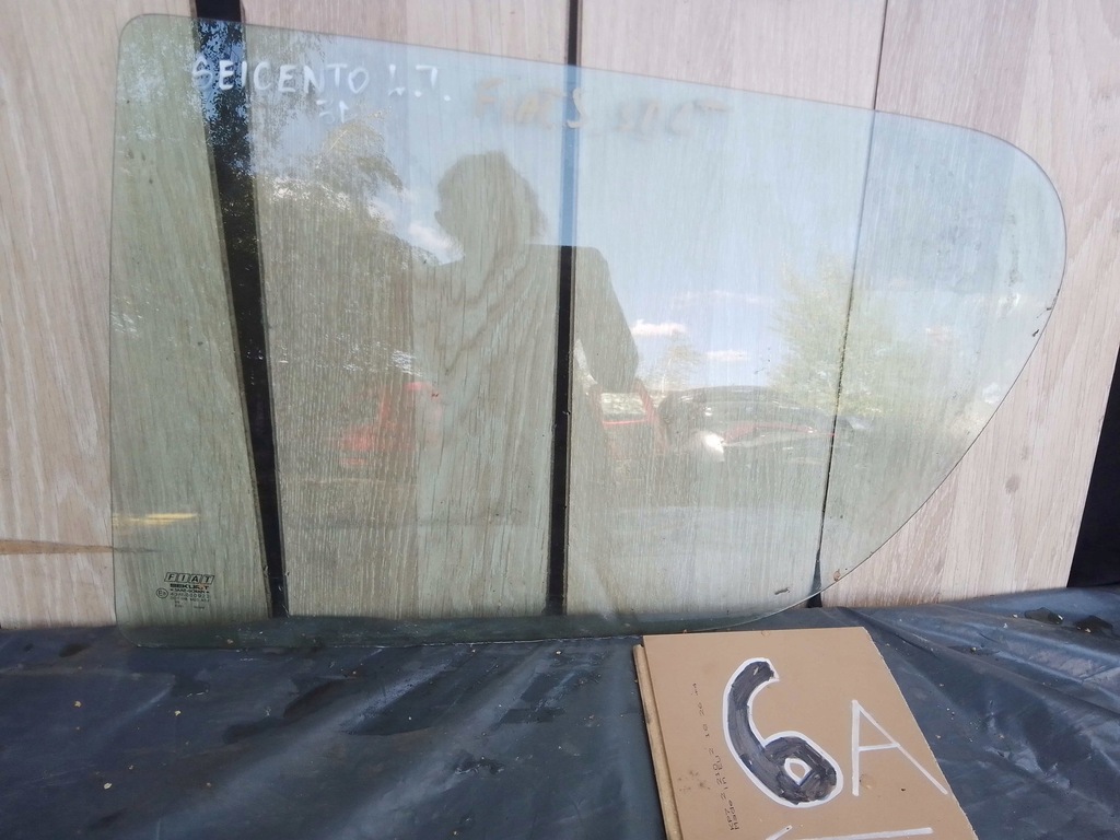 фото №1, Fiat seicento скло кузовна задня задня ліва