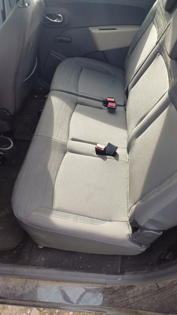 фото №1, Сиденья заднее сиденье ремни dacia lodgy 2016r