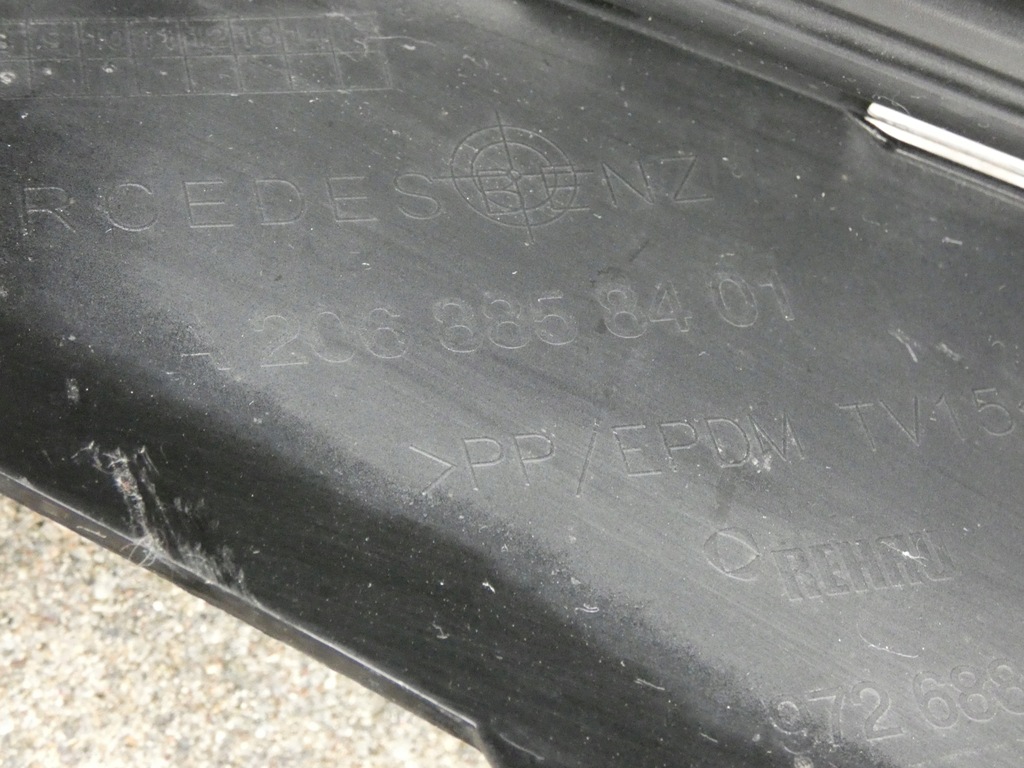 фото №16, Бампер, решётка радиатора, решётка радиатора, решётка средняя mercedes c-klasa w-206 amg