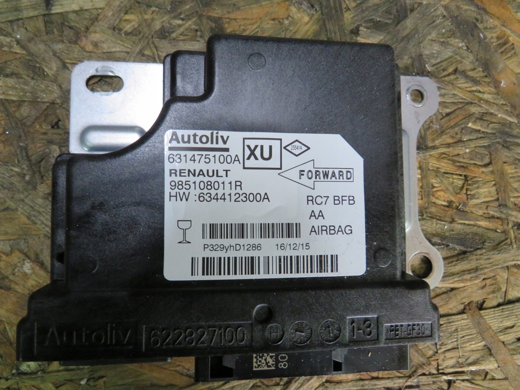 фото №1, Датчик подушка безопасности 985108011r renault megane 4 iv