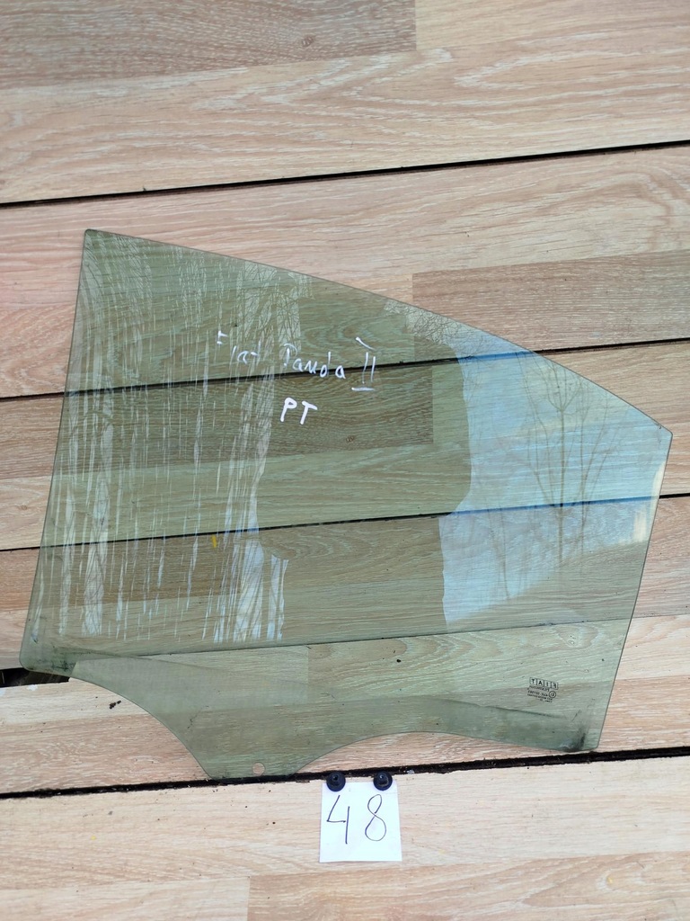 фото №1, Скло бічна двері правий задня fiat panda ii