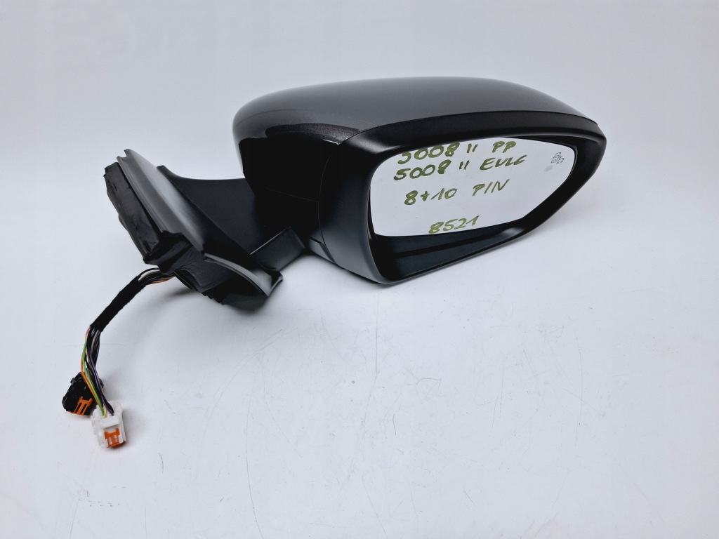Зеркало наружное правый перед evl 16pin peugeot 3008 5008 ii 2016- #8521 Недорого