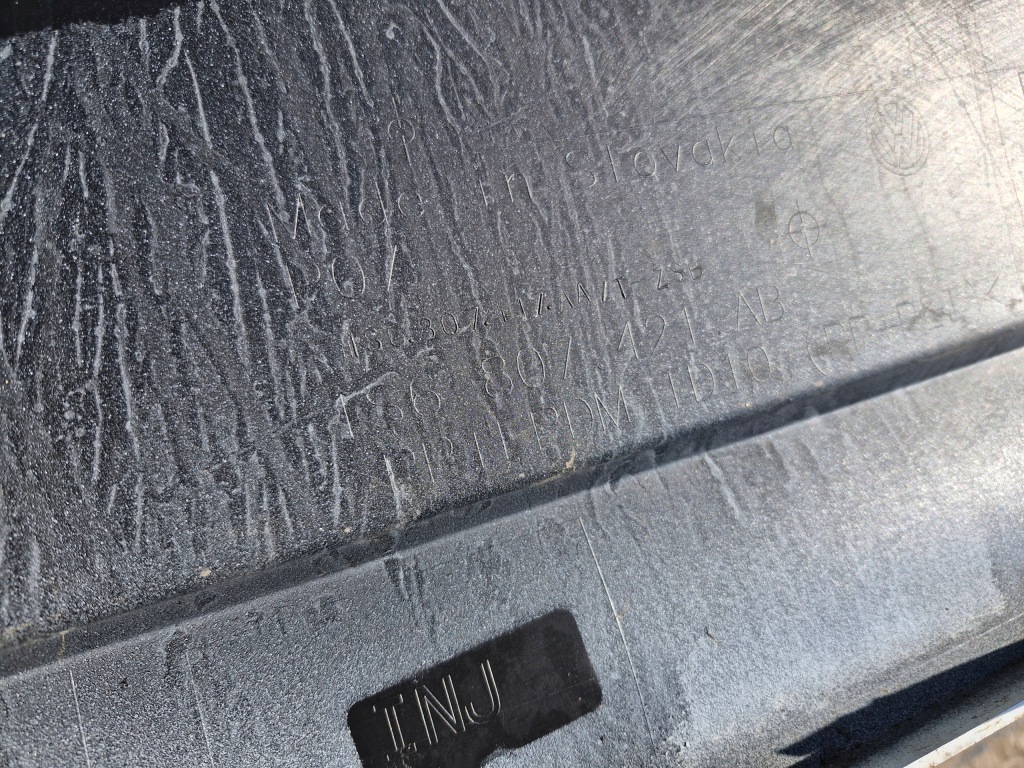 фото №7, Vw up lift 1s6 бампер задня задній 1s6807421ab