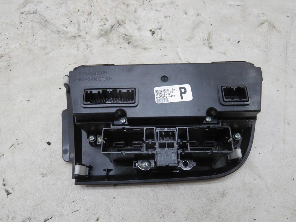 фото №2, Панель кондиционера civic ix