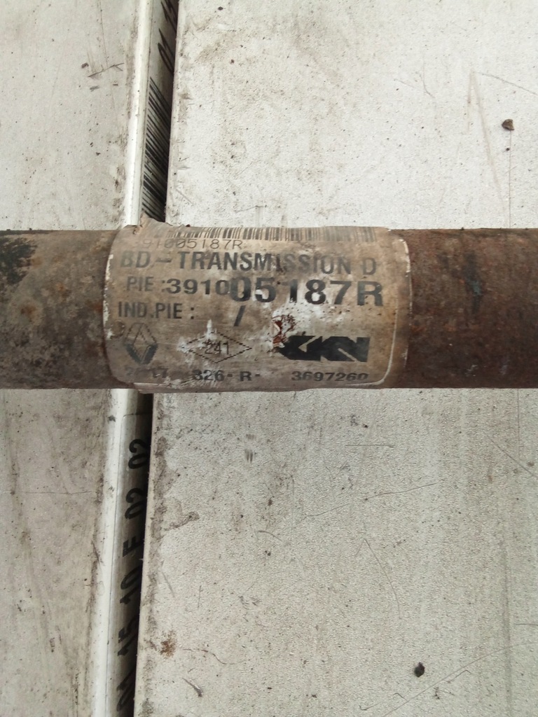 фото №3, E663 привідний вал довга master 3 391005187r