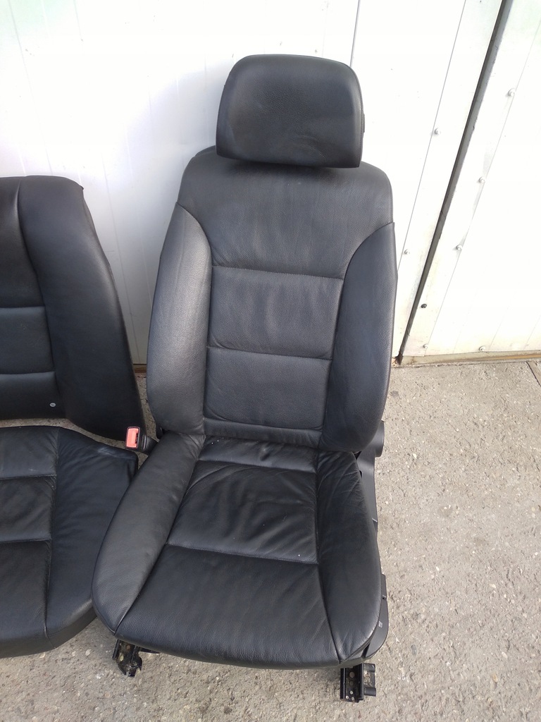 фото №7, Bmw e60 polift салон сидіння заднє сидіння шкіра gb