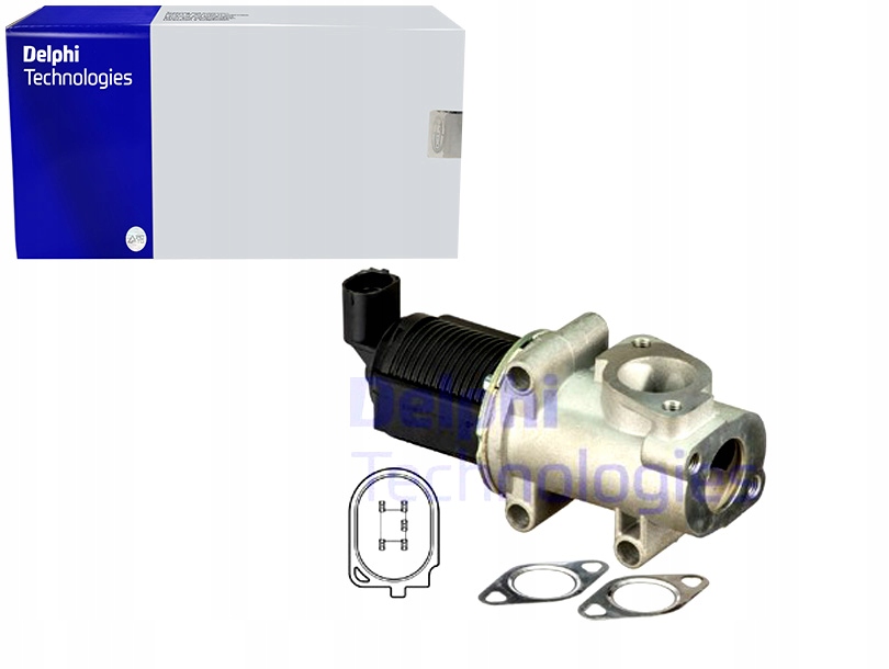 фото №1, Клапан rec выхлопных газов egr delphi eg10403-12b1 alfa romeo 159 fiat croma