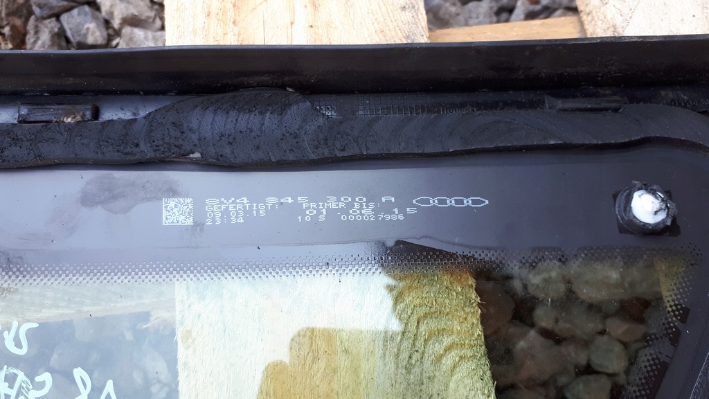 фото №12, A3 8v s3 стекло кузовная правый задняя 15r sportback