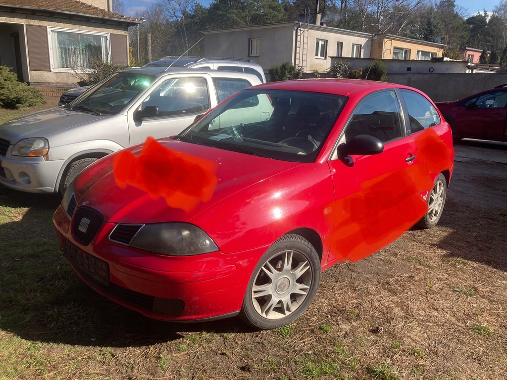 фото №12, Seat ibiza 6l iii ls3h cordoba 2001-2006 крыло левый капот лампа pas правый