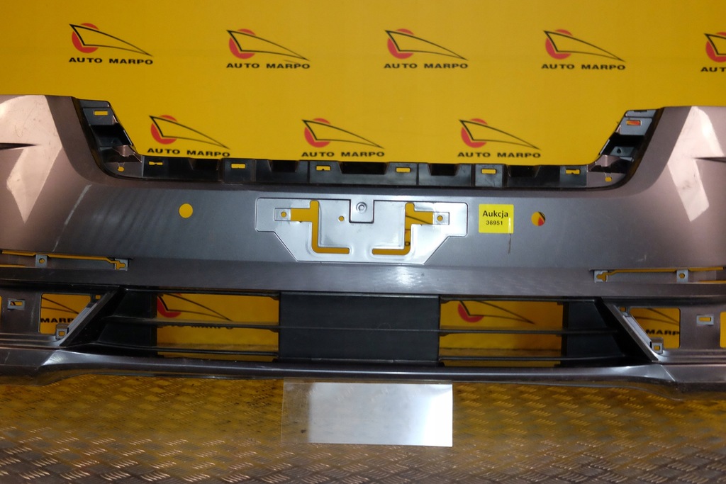 фото №7, Nissan patrol y62 2019 2020- бампер перед