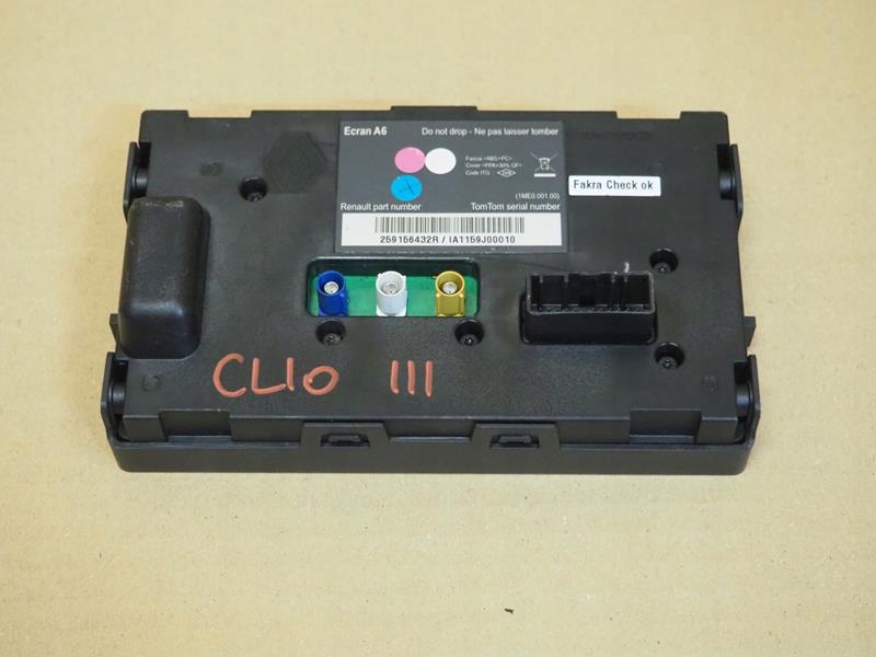 фото №2, Дисплей навигации renault clio iii