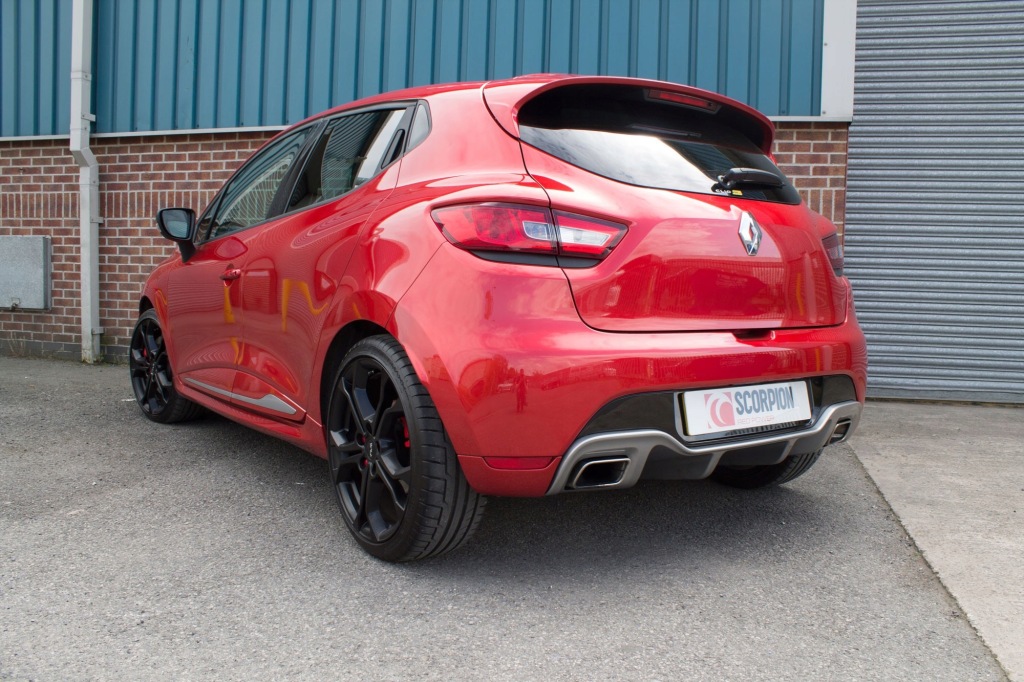Renault clio mk4 rs катбэк громкий scorpion Доставка