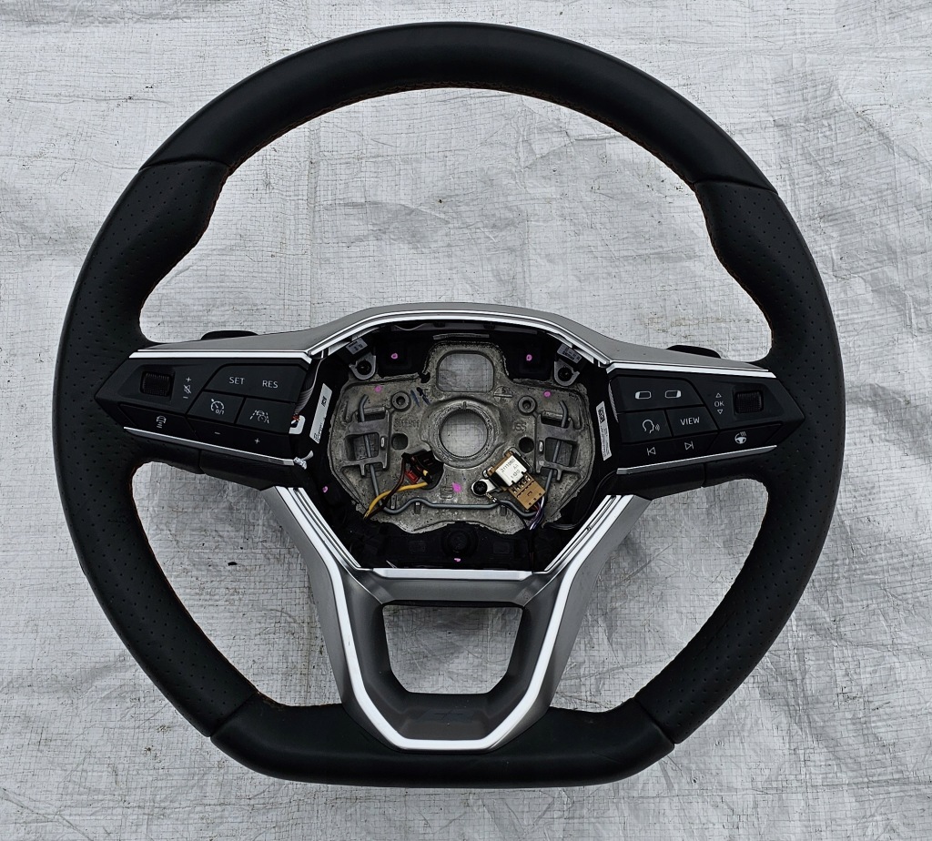 фото №1, Seat leon iv fr воздуховод кожаный подогрев лепестки переключения