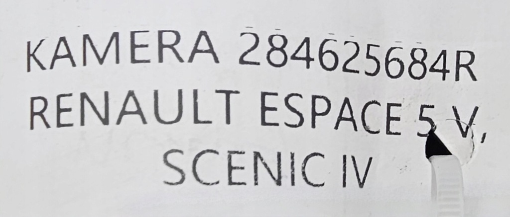 фото №4, Nowa org камера радар перед renault scenic iv 4 2016- 284625684r