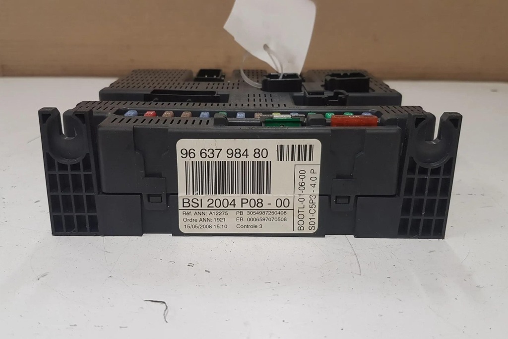 фото №7, Модуль комфорта citroën c4 i lc_ 9663798480 1.6l дизель 2007