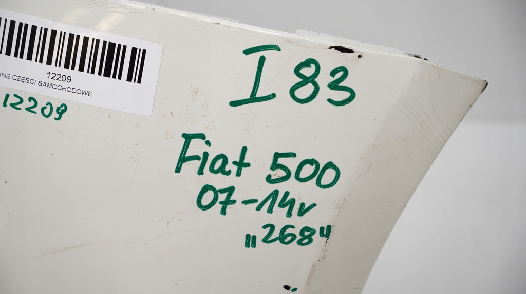 фото №9, Бампер перед передний fiat 500 07-14r 268