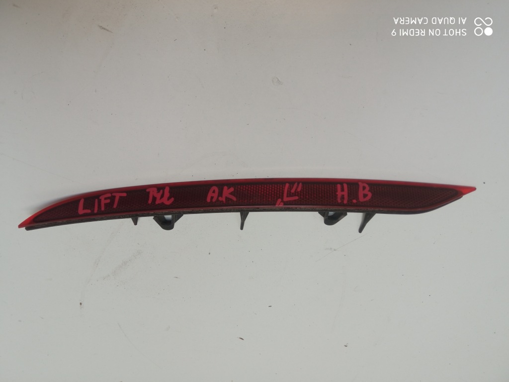 фото №1, Opel astra k lift hb відбивач бампера задня лівий