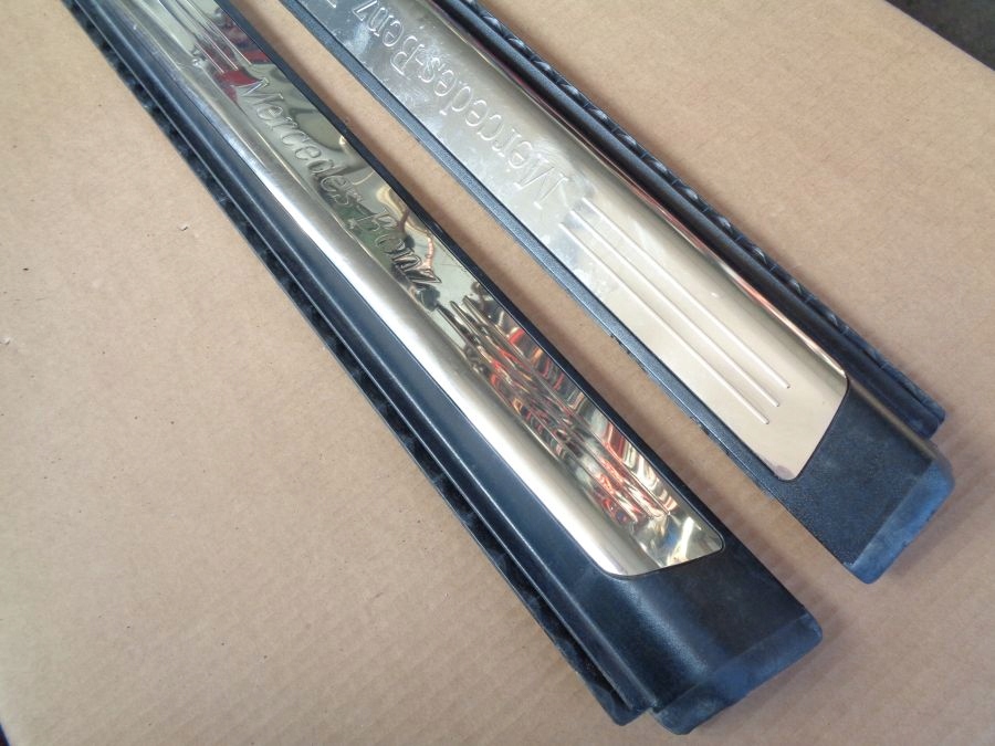 фото №5, Mercedes sl r231 пластик накладка na порог молдинг