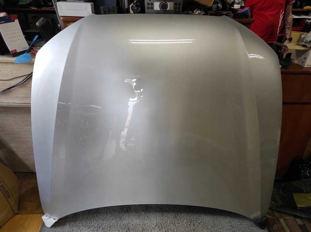 фото №1, Audi a6 c7 капот крышка двигателя lx7w алюминиевая