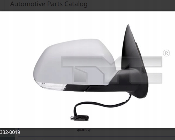 фото №2, Дзеркало зовнішнє skoda