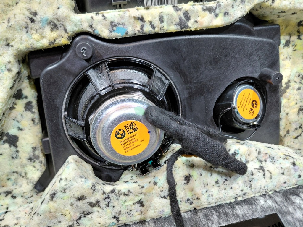 Bmw 2 g42 m2 g87 полиця задня czarna антрацит динаміки harman kardon 7911602 Доставка