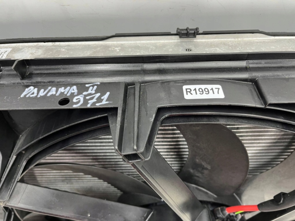 Радиатор воды porsche panamera 971 16-23r. радиатор кондиционера вентилятор Киев
