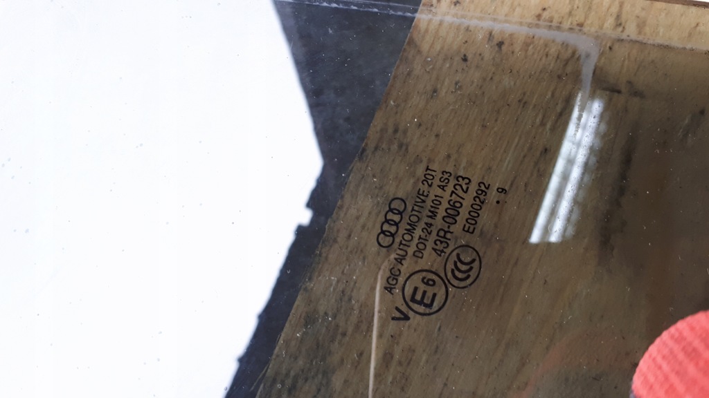 фото №9, Q5 8r стекло правая дверь правый задняя as3 09r