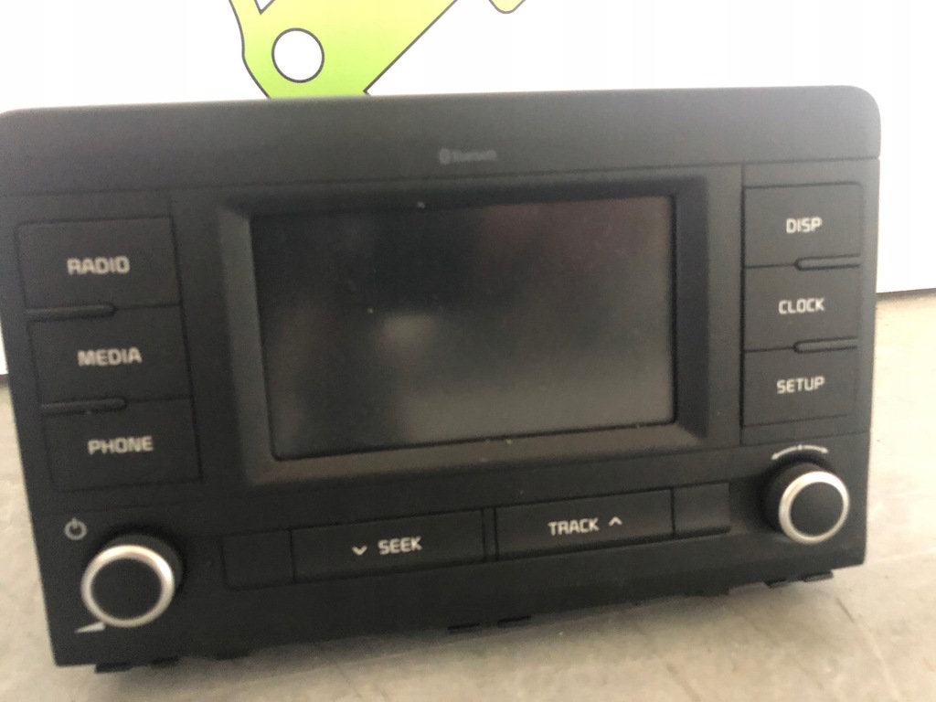 фото №1, Kia rio iv v 2017- оригинальный радио 96180-h8650wk