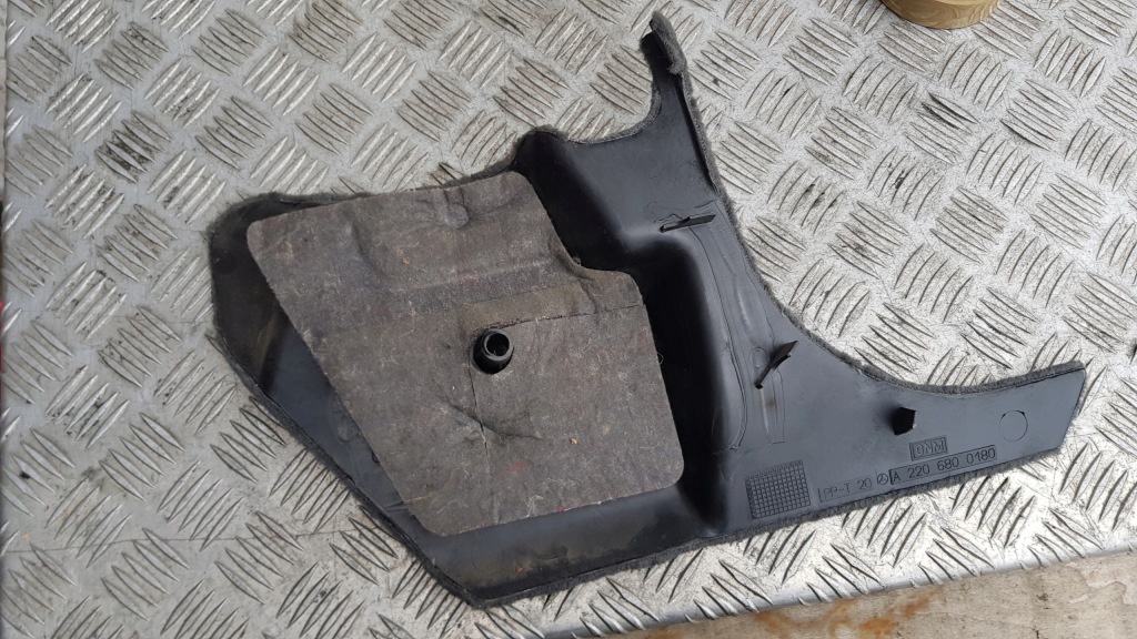 фото №9, Mercedes w220 защита порог левый перед a2206800180