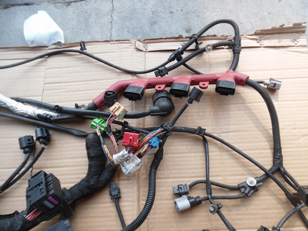 фото №10, Audi a8 d3 3,2 електропроводка двигуна 4e2971713cr