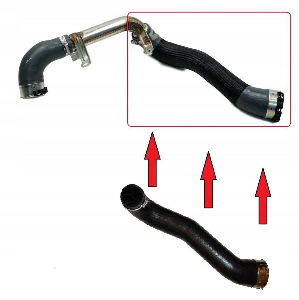 фото №1, Wąż труба turbo renault grand scenic iv 1.6 dci