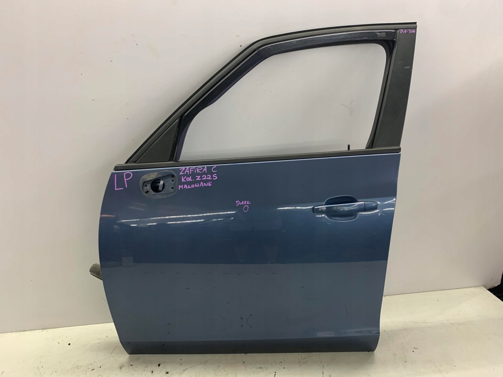 фото №1, Дверь левый перед левая передние opel zafira c kol. z22s 12-16