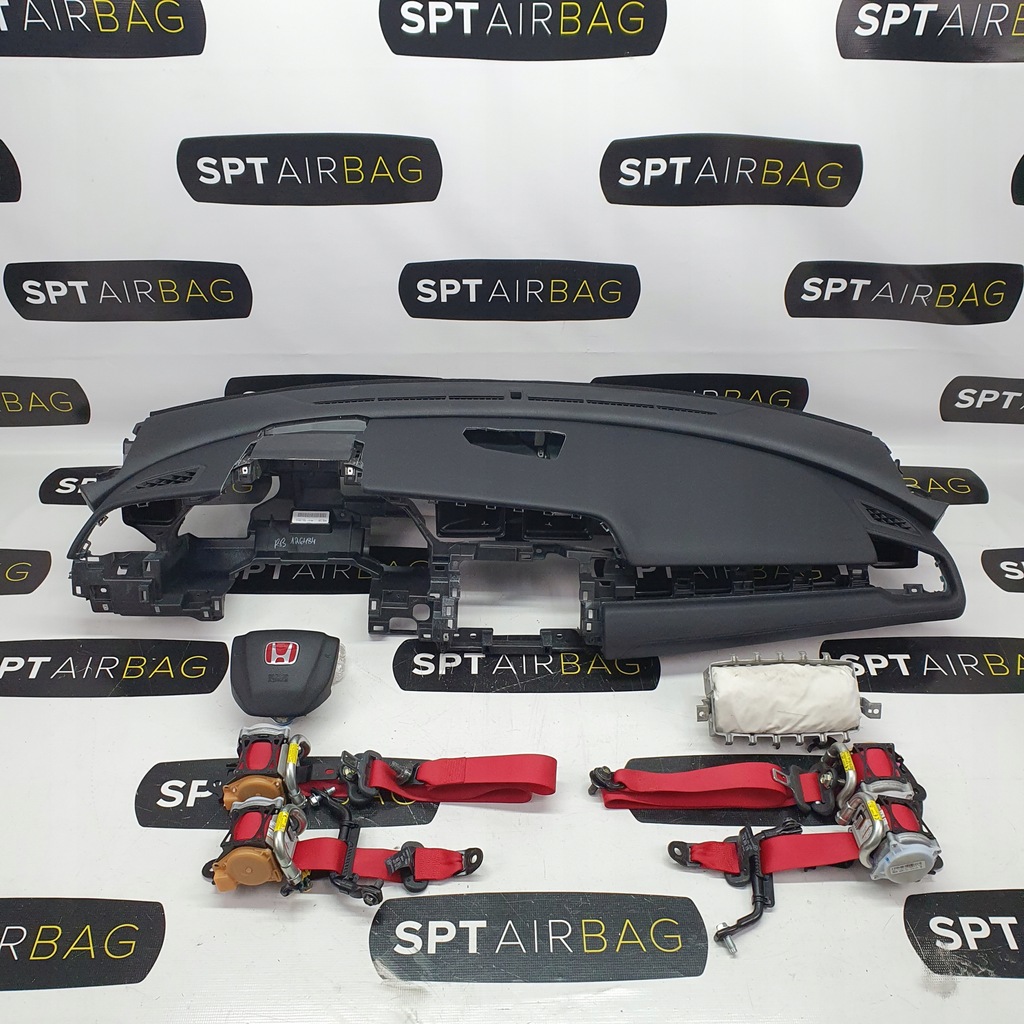 фото №1, Civic x typer приборная панель консоль подушки безопасности ремни подушка безопасности