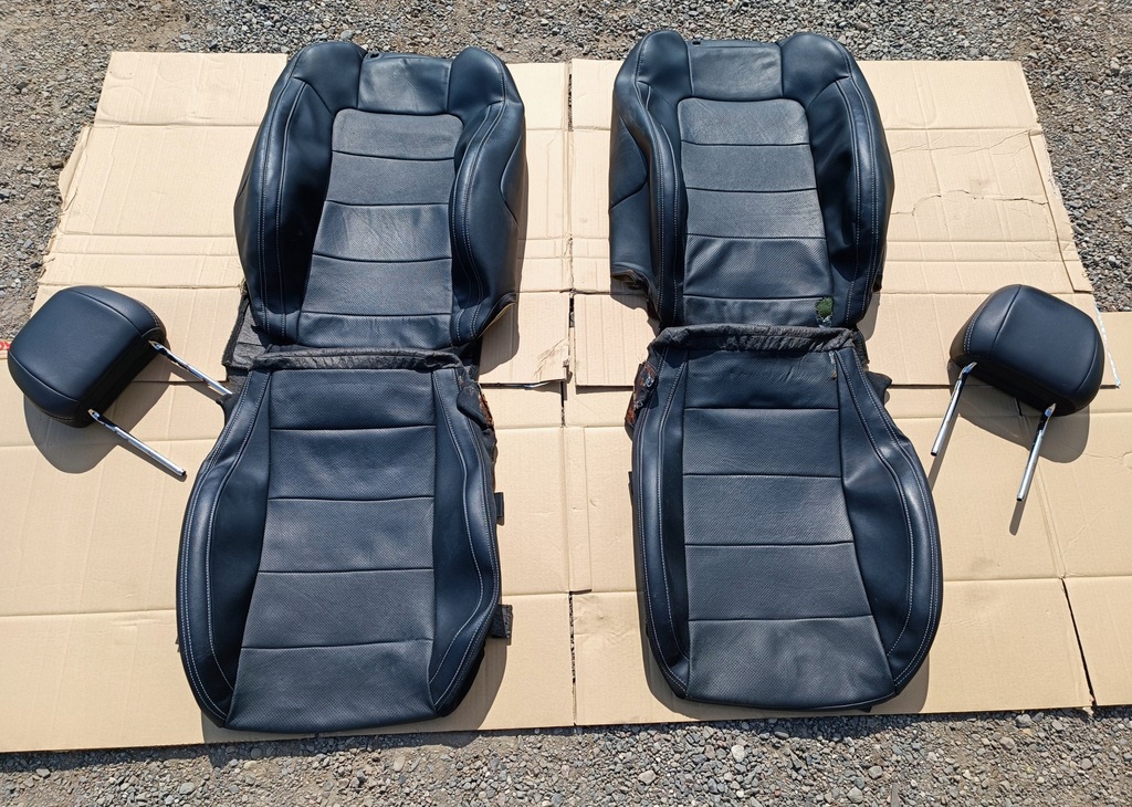 фото №7, Салон сиденья кожа обшивка сидений ford mustang vi cabrio 2015-