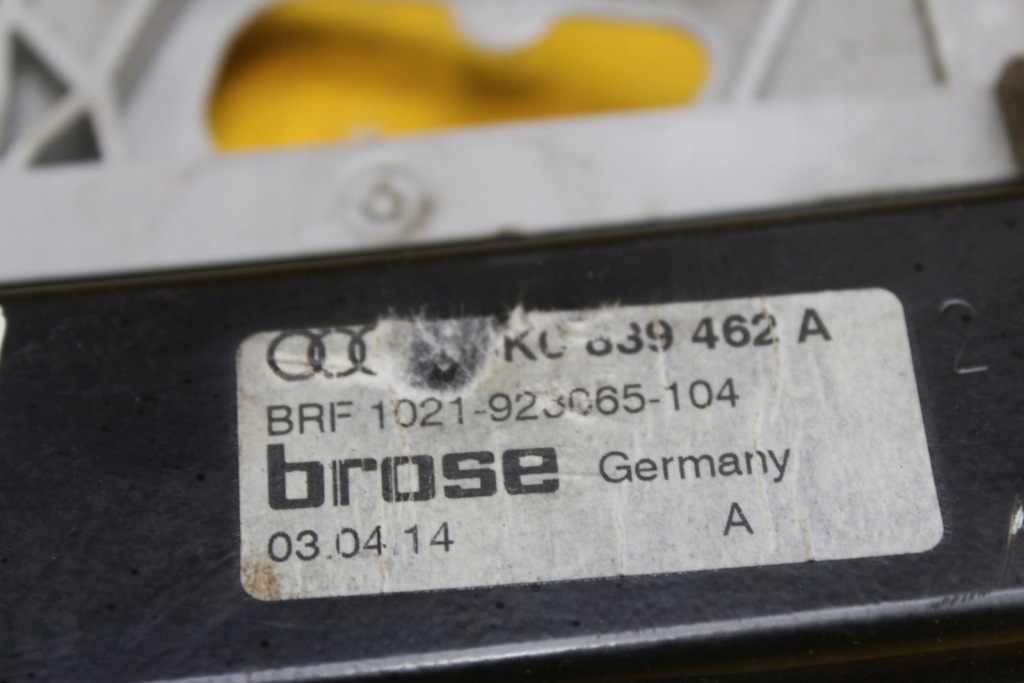 фото №8, Механизм подъемник стекло правый задняя audi a4 b8 kombi 8k0839462a